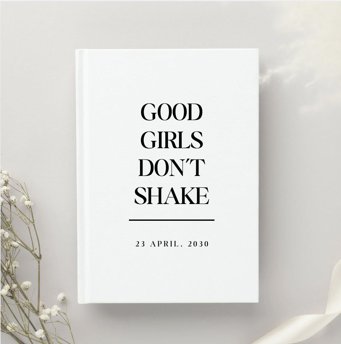 Good Girls Don’t Shake Book Cover Mockup